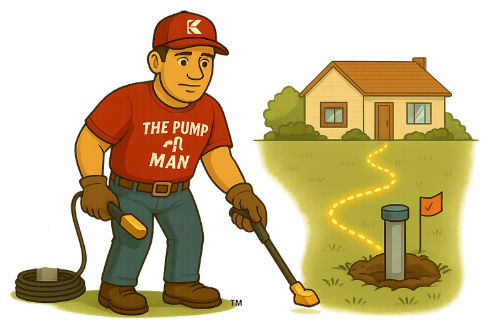 Kappus Well Pump & Water System Services "The Pump Man" offers well head and line location services